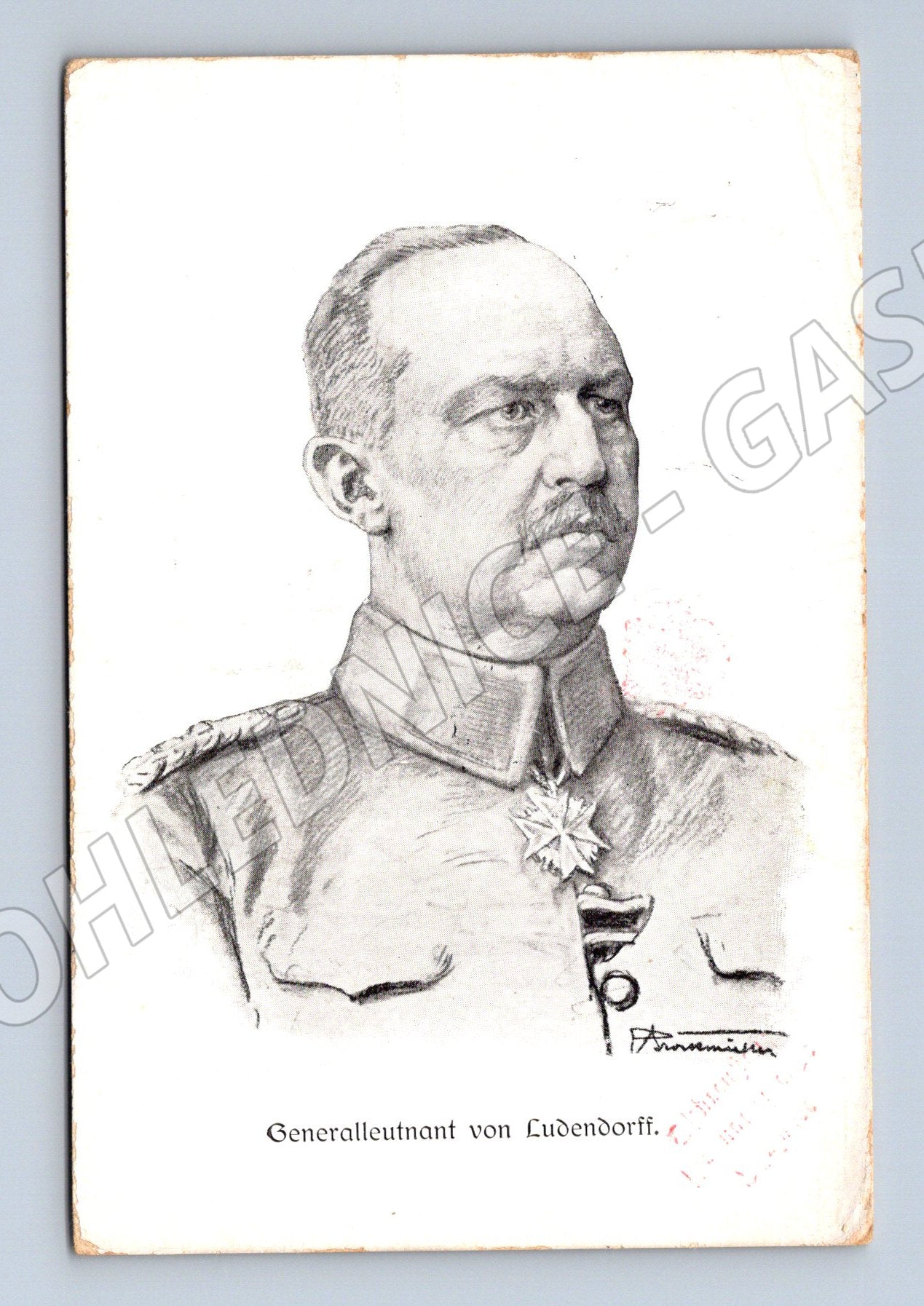 Pohlednice Německo Generalleutnant von Ludendorff 1915 (P4208)