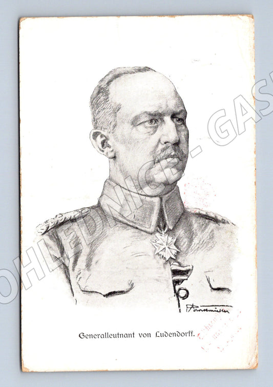 Pohlednice Německo Generalleutnant von Ludendorff 1915 (P4208)