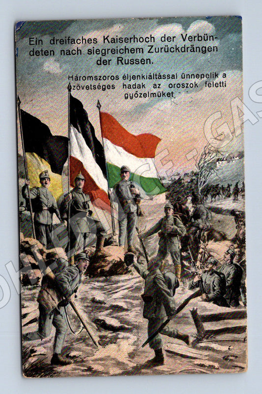 Pohlednice I. sv. válka Centrální mocnosti 1915 (P4211)