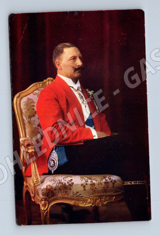 Pohlednice Německo Císař Vilém II. 1908 (P4212)