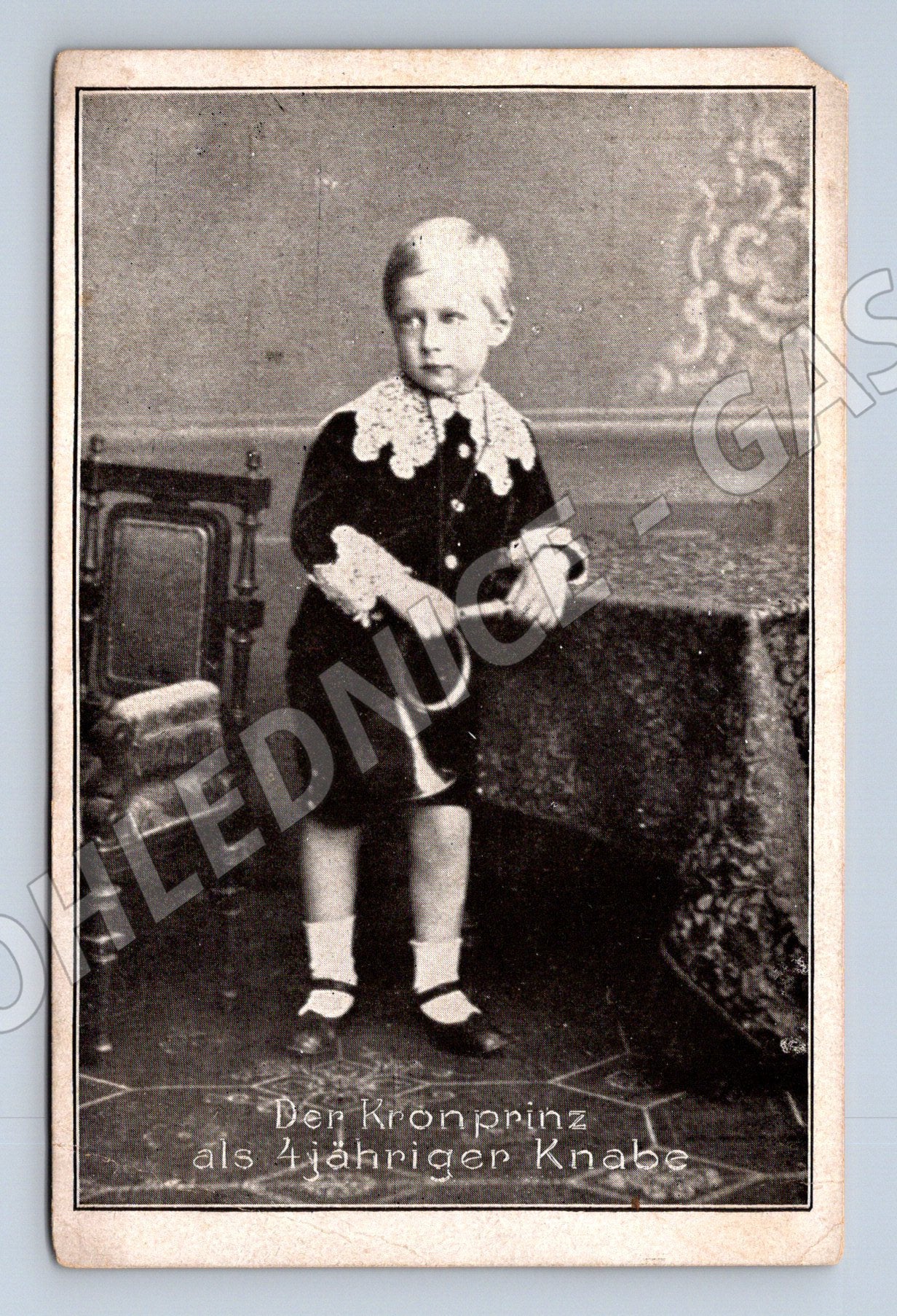 Pohlednice Německo Korunní princ jako 4letý chlapec 1918 (P4217)