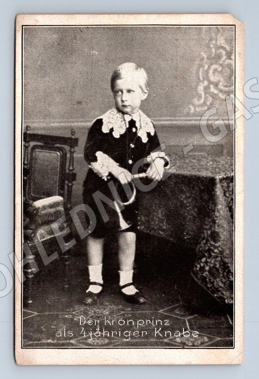Pohlednice Německo Korunní princ jako 4letý chlapec 1918 (P4217)