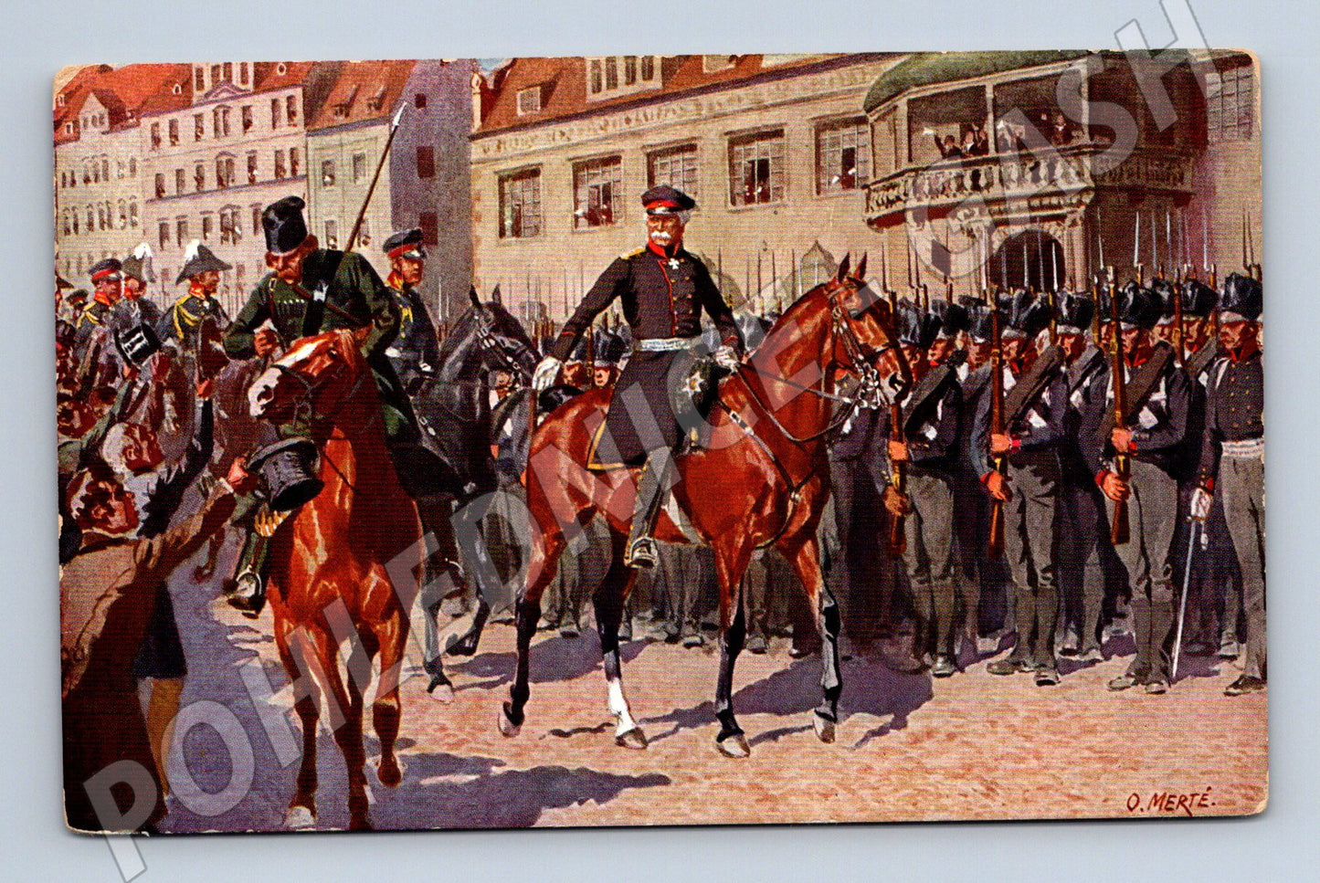 Pohlednice Německo Lipsko Blücherův vstup na tržiště 1913 (P4227)