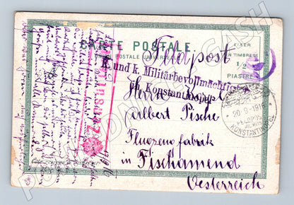 Pohlednice Turecko Konstantinopol Bospor 1910 (P4233)