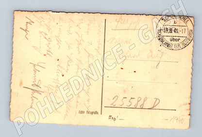 Pohlednice Sudetenland Zeidler Bickenbaude 1940 (P4242)