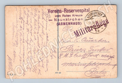Pohlednice Praha výhled na město 1917 (P4247)