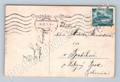 Pohlednice Rakousko-Uhersko válečná loď S.M.S. Panther 1914 (P4252)