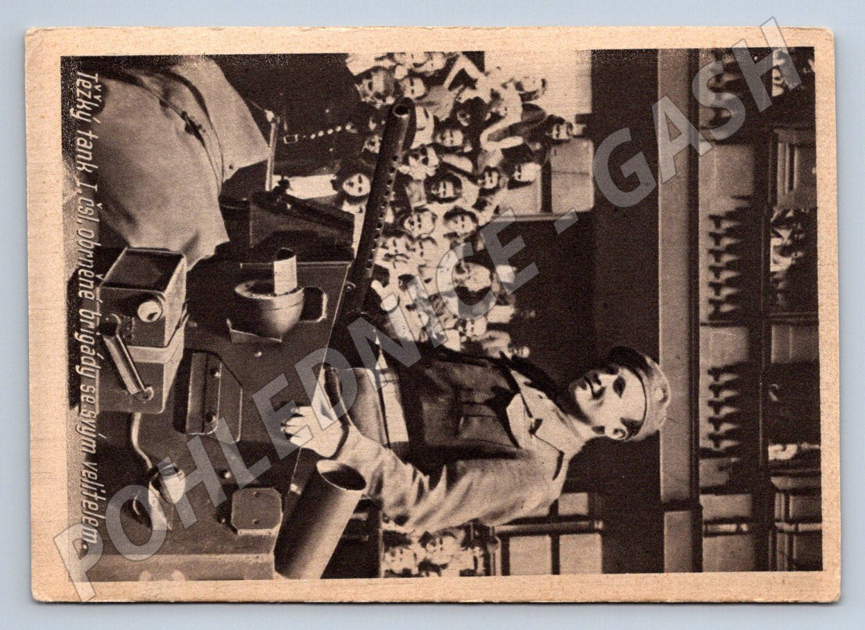 Postcard political speech period black and white (ST3276)