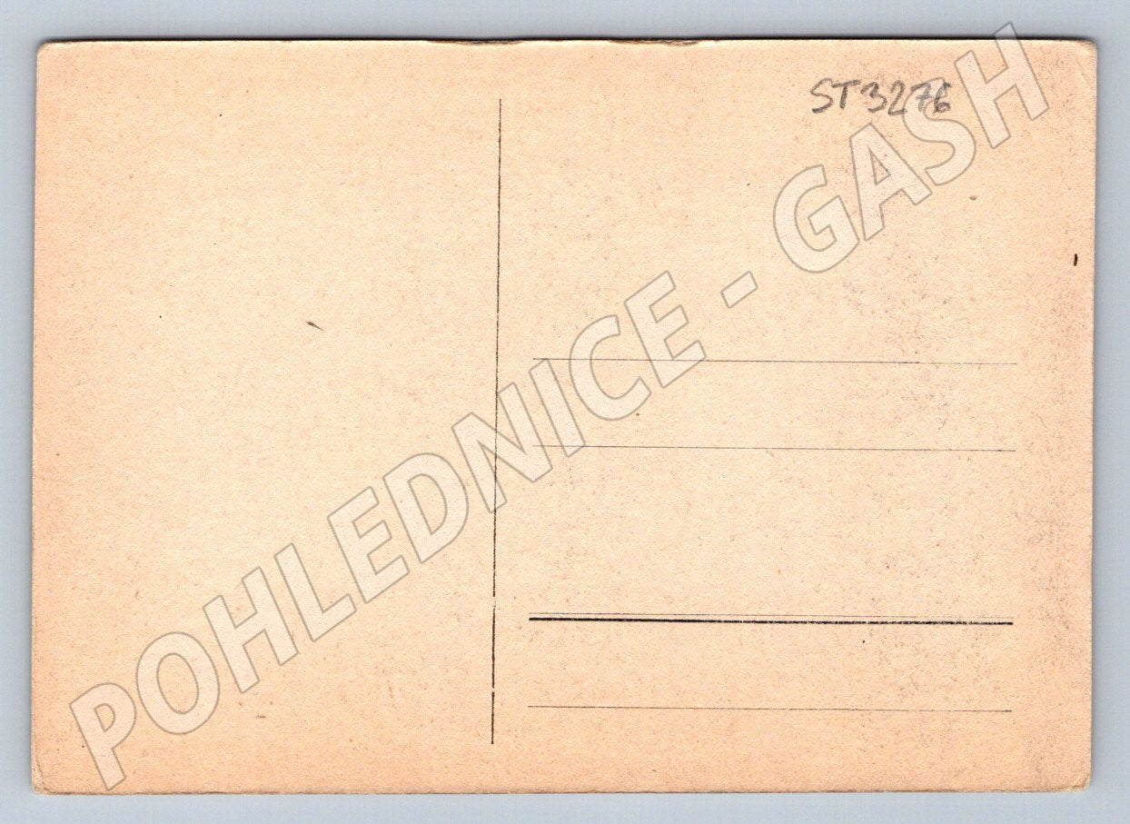 Postcard political speech period black and white (ST3276)