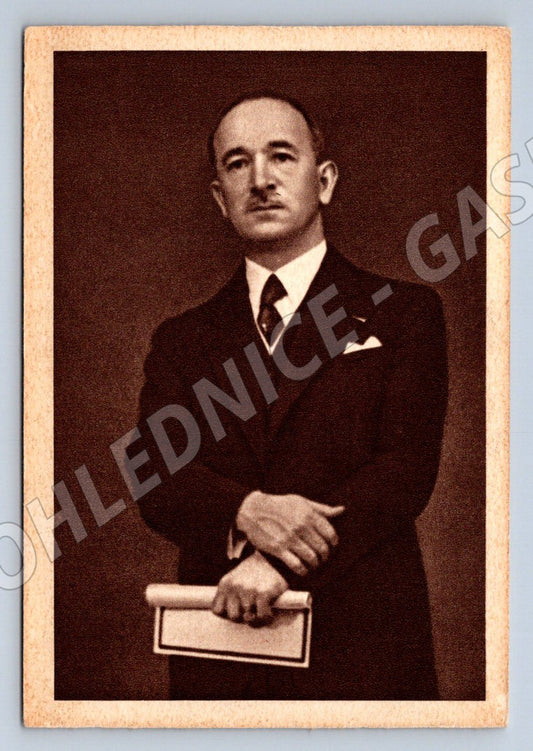 Pohlednice Dr Edvard Beneš prezident ČSR foto K Hájek (ST3290)