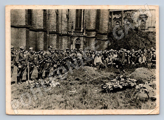 Pohlednice Hrob padlých ruských vojáků 1919 Rusko historická (ST3303)