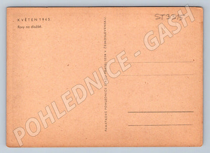 Postcard May 1945 Memorial to the Fallen, small format (ST3315)