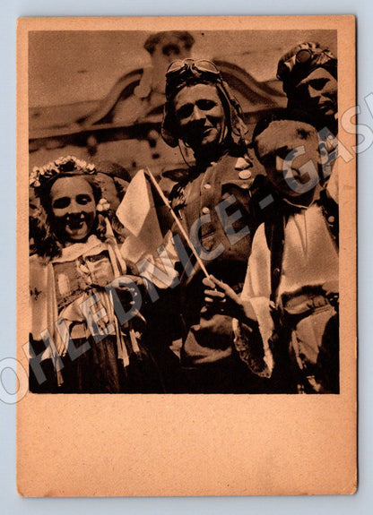Postcard ethnography May 1945 traditional costumes (ST3332)