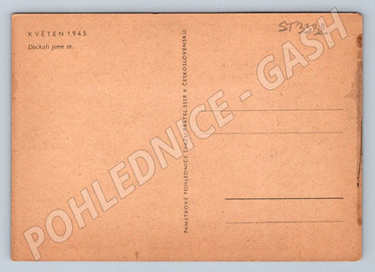 Postcard ethnography May 1945 traditional costumes (ST3332)