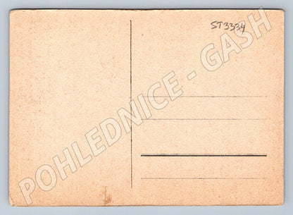 Postcard General Viška and the Armored Brigade Politics Soldiers (ST3334)