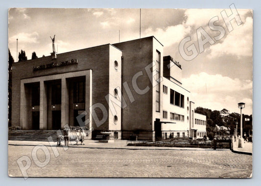Postcard Chřibská Theatre Historical Architecture (ST3337)