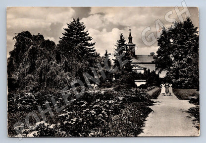 Postcard castle Krást u Chrudimi historical (ST3342)