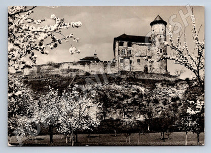Postcard Kunětická hora castle Czech Republic vintage collector's item (ST3343)