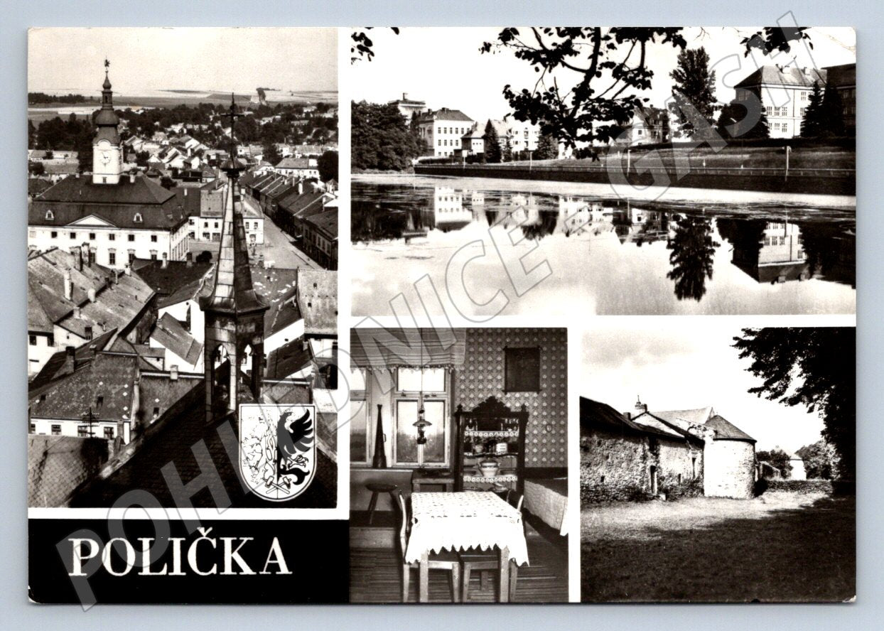 Postcard shelf black and white historical shots of the city (ST3346)