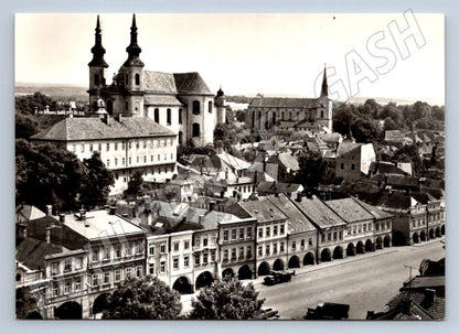 Postcard Litomyšl black and white view to 1950 (ST3364)