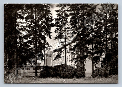 Postcard black and white postcard Svitavy with buildings by Z. Zepkel (ST3367)