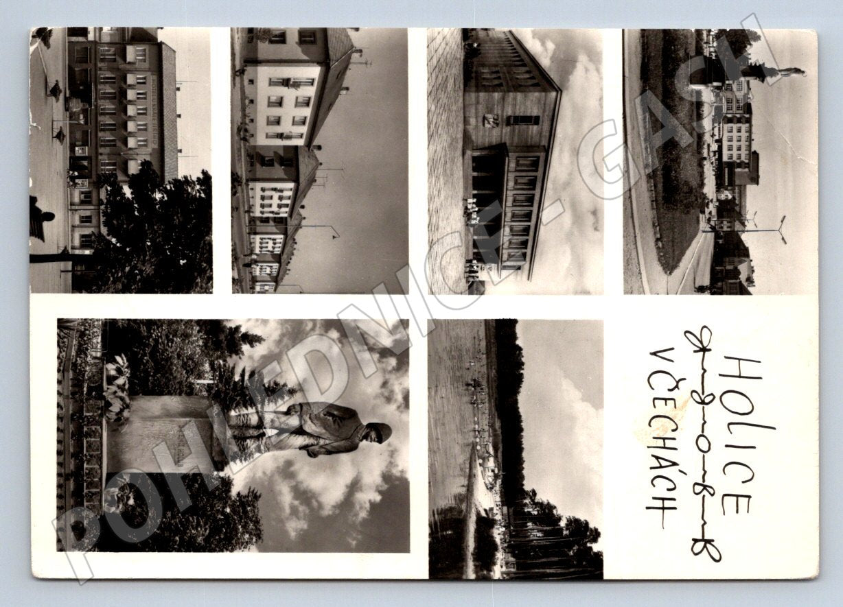 Postcard Holice historical postcard small format until 1950 (ST3368)