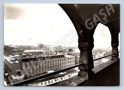 Postcard black and white urban development of the Czech Republic until 1950 used (ST3400)