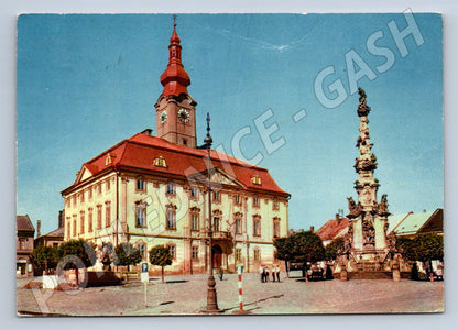 Postcard Litomyšl Street on the Mount of Olives Panorama of the Castle (ST3402)