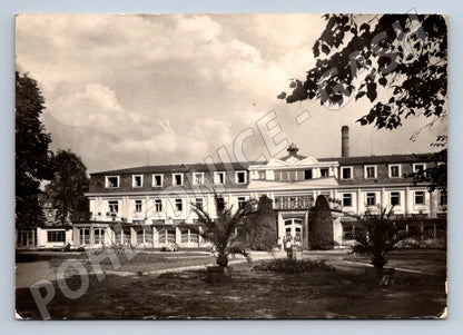 Postcard Bořanec spa house by Josip Gočár Czechoslovakia 1911 (ST3410)
