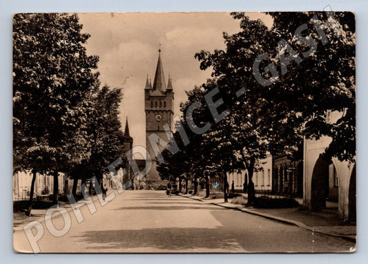 Postcard high toll historical black and white small format (ST3417)