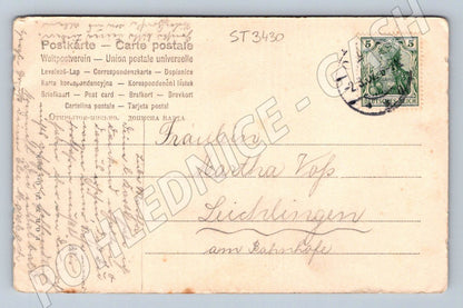 Postcard historical painting with female figures (ST3430)