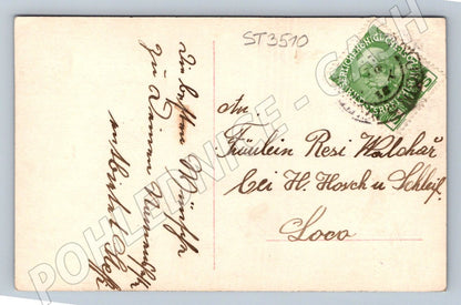 Romantic colored postcard Austria-Hungary small format (ST3510)