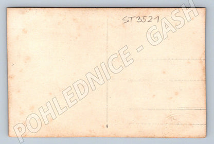 Postcard old portrait of a group of women, studio, 1950 (ST3521)