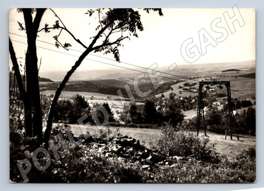 Pohlednice čenkovice lanová dráha železniční doprava čsr (ST3525)