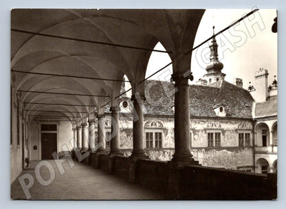 Postcard Litomyšl arcades of the state castle 1980 (ST3527)