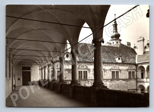 Postcard Litomyšl arcades of the state castle 1980 (ST3527)