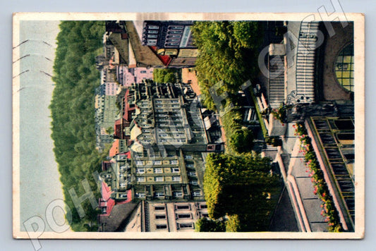 Postcard Karlovy Vary Castle Spring mf until 1950 (ST3530)