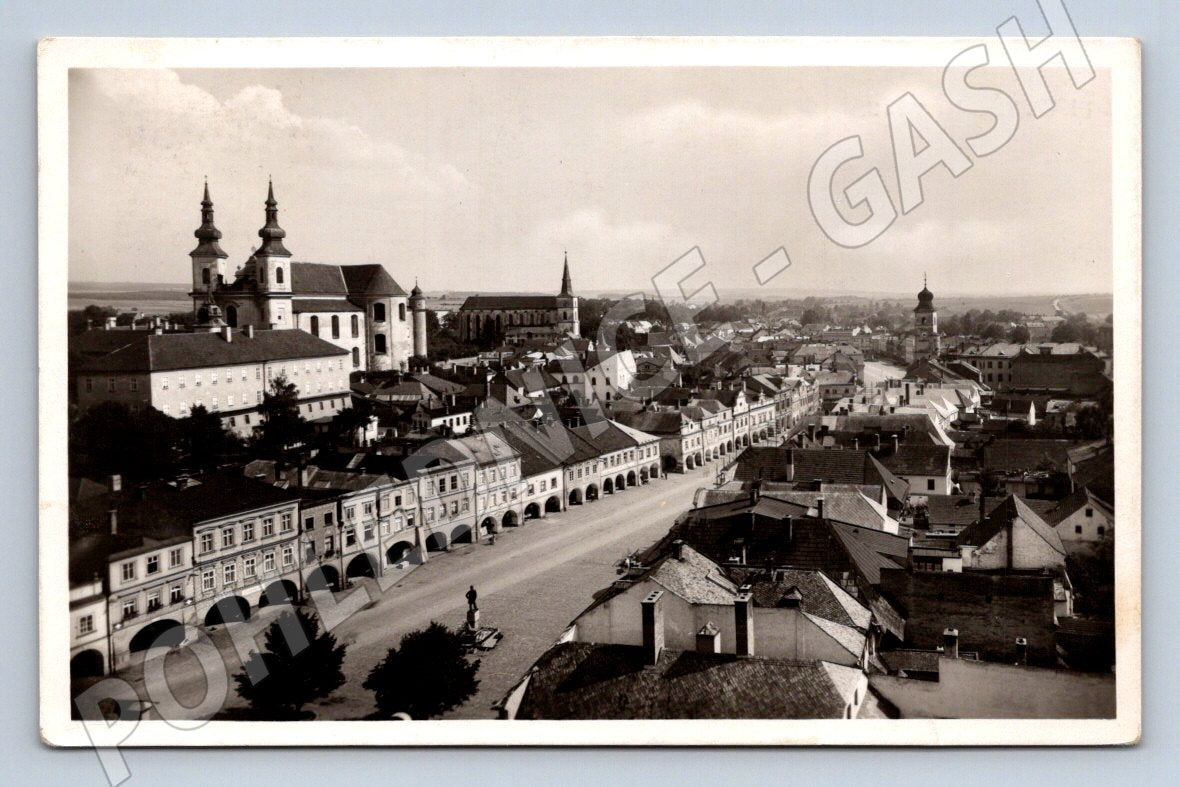 Postcard Litomyšl, the history of Czechoslovakia until 1950 (ST3539)