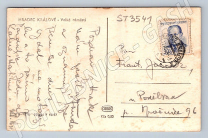 Postcard Hradec Kralove Velke Us Hist Czechoslovakia (ST3541)