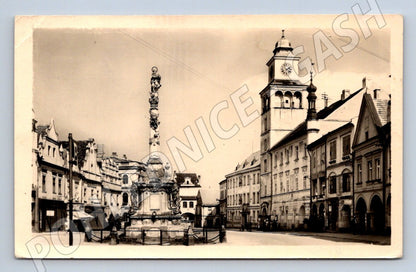 Postcard Třeboň Masaryk Old Town MF (ST3542)
