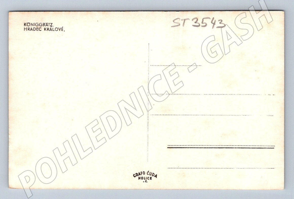 Postcard Hradec Králové old MF us until 1950 (ST3543)