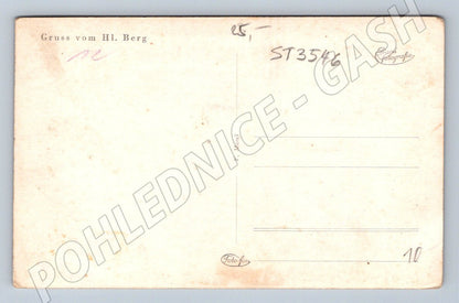 Postcard greetings from the Holy Mountain, Old Holy Mountain near Příbram (ST3546)