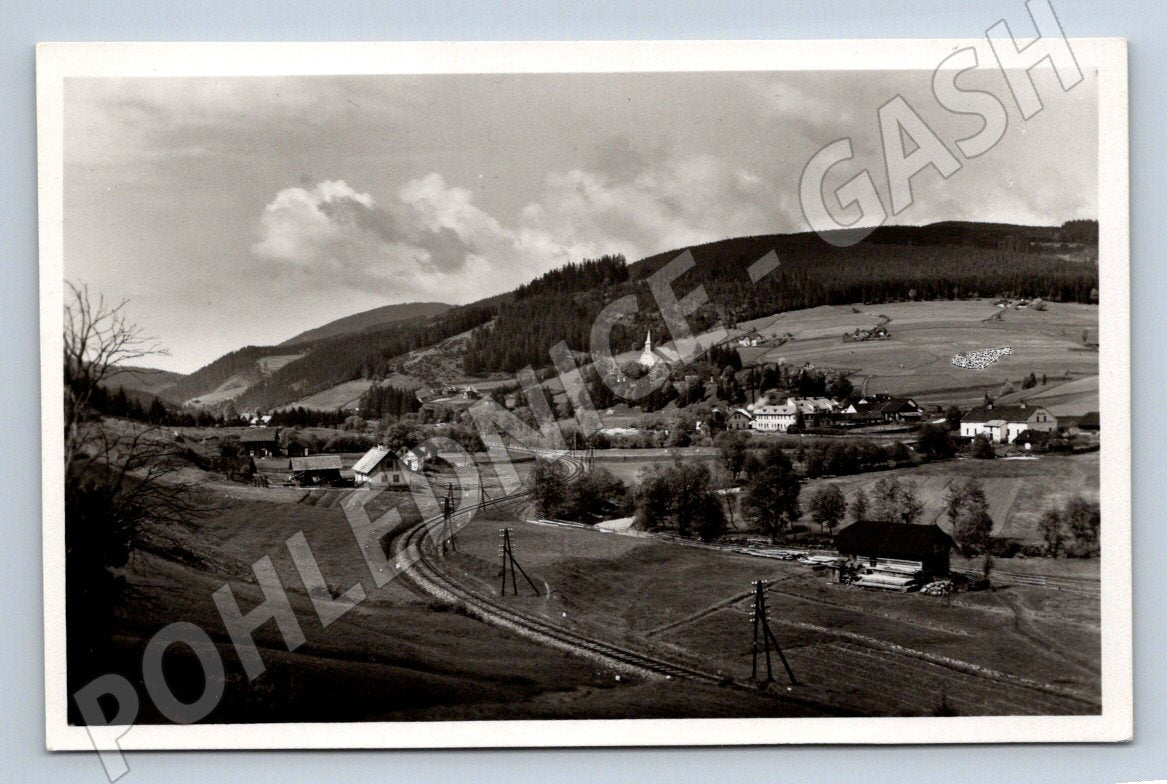 Postcard of an old hamry, historical Beskydy Mountains, Czech Republic, until 1950 (ST3547)