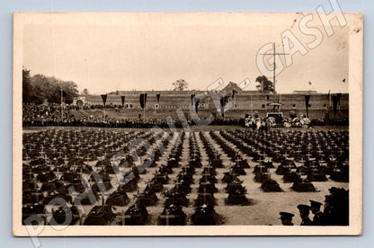 Postcard Terezín National Cemetery at the Small Fortress Hist (ST3559)