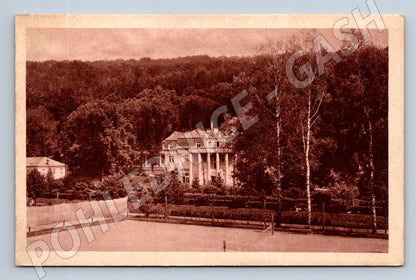 Postcard Luhačovice Spa Inhalatorium 1928 mf (ST3566)