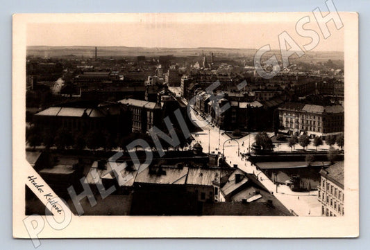 Postcard Hradec Králové with signatures of high school graduates 1946 (ST3569)