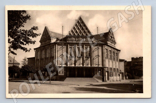Postcard Krnov old theater until 1950 (ST3571)