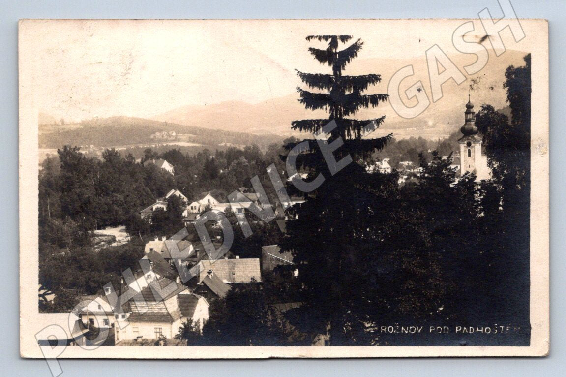 Postcard Rožnov pod Radhoštěm old Czechoslovakian Mf (ST3572)