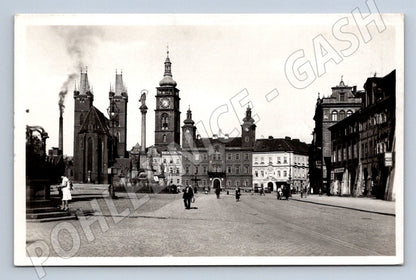 Postcard Hradec Kralove Velke us MF old (ST3573)