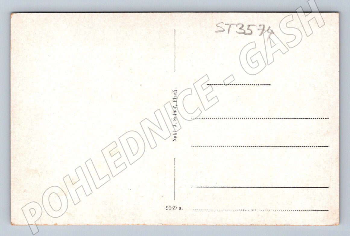 Postcard Pilsen City Theatre Hist B/W until 1950 (ST3574)